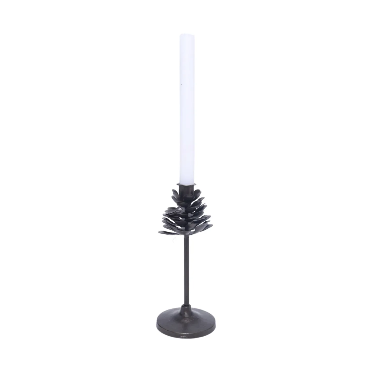 Decofinder Kerzenständer Tannenzapfen, Bronze | Schubiger Möbel