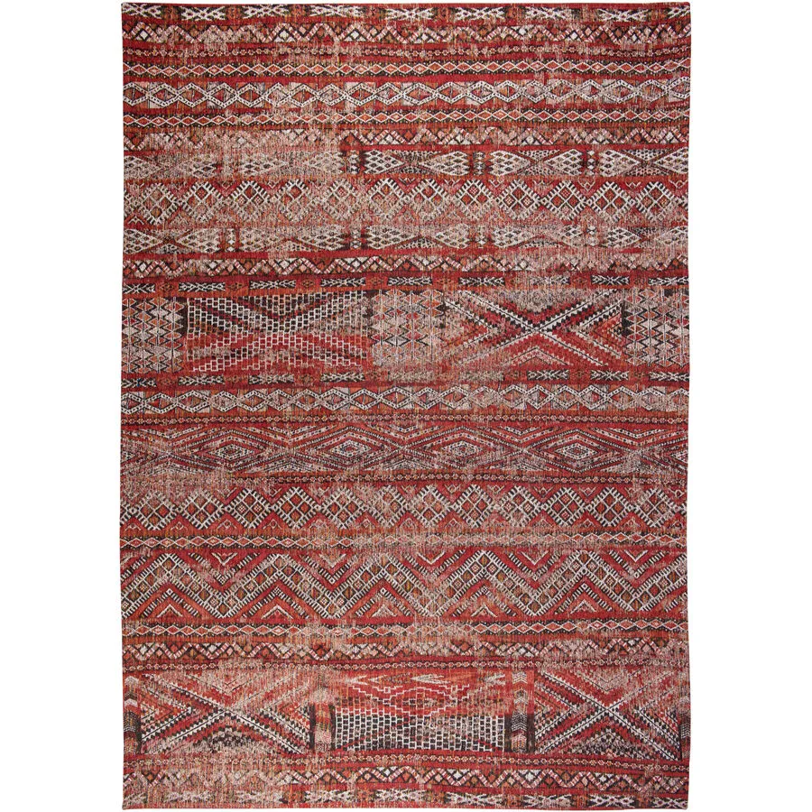 Teppich Kilim Rugs Rot, Beige Anderes Muster Polyester 140 x 200 cm