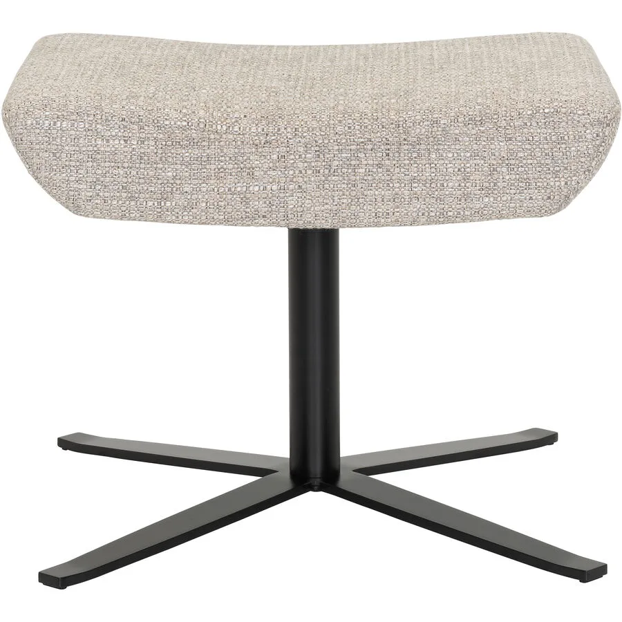 Hocker Nexa grau/beige Polyester B 56 H 44 cm