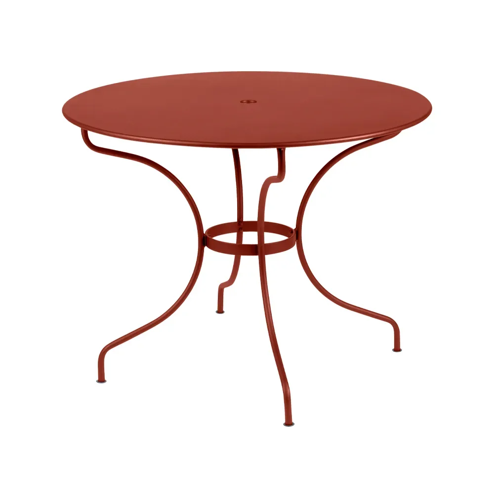 Fermob Opera+ bord Ø96 cm Red ochre (röd)
