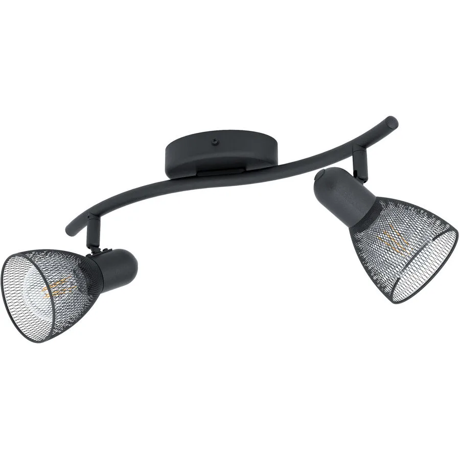 Eglo Pendellampe Corovigno Schwarz Stahl 15 cm