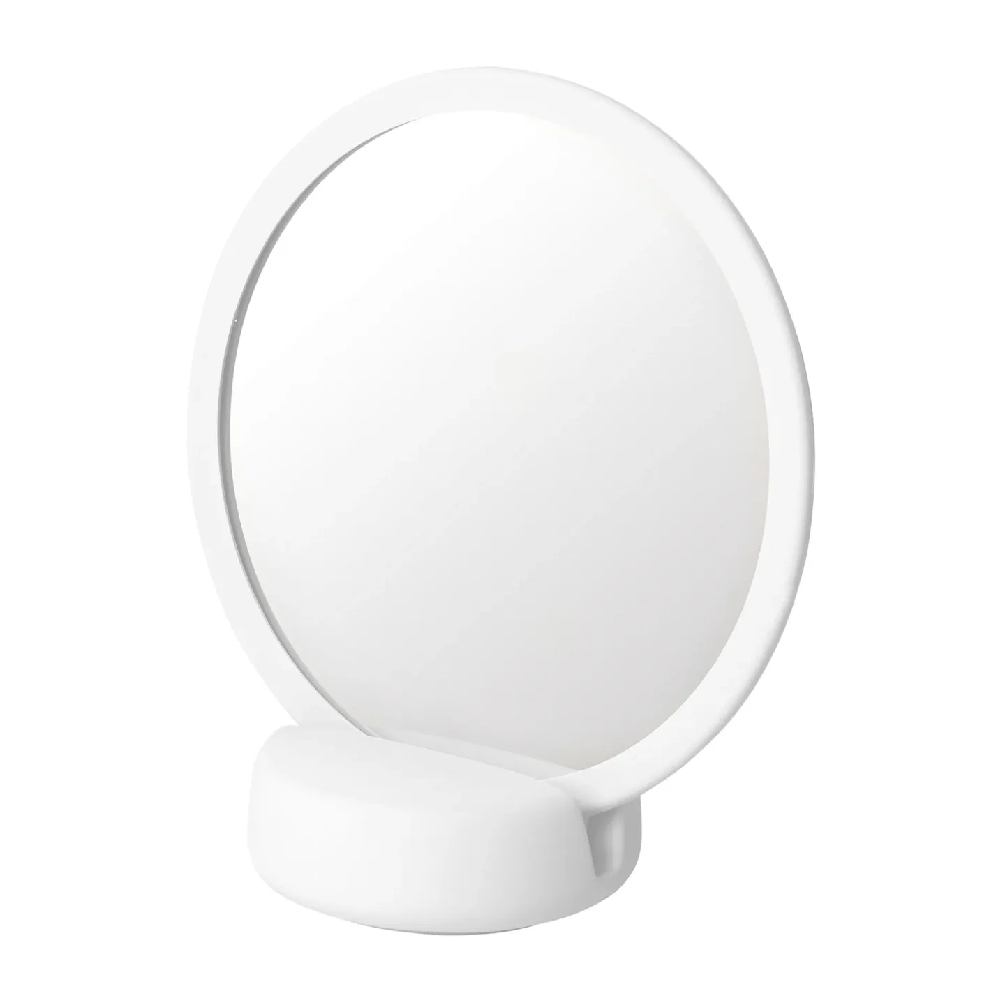 blomus Sono Vanity bordsspegel Ø17 cm Vit