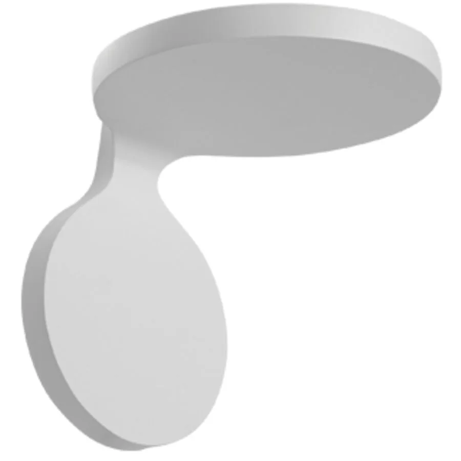 Designer-Wandlampe Artemide Rea dimmbar B 12 cm - Farbe: weiss - Material: Aluminium - LED - Lichtfarbe: Warmweiss - LED Energiesparlampen