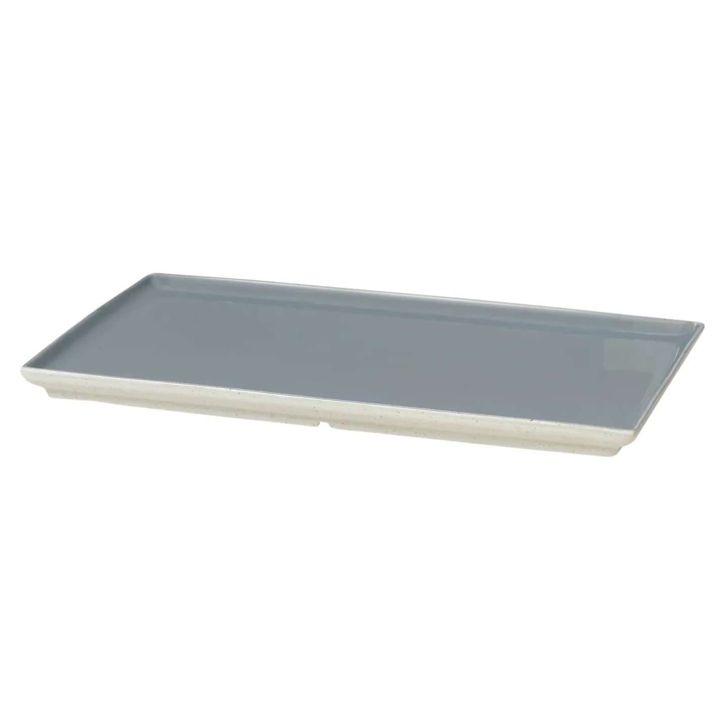 Broste Copenhagen Eli Teller 15 x 26cm Soft blue