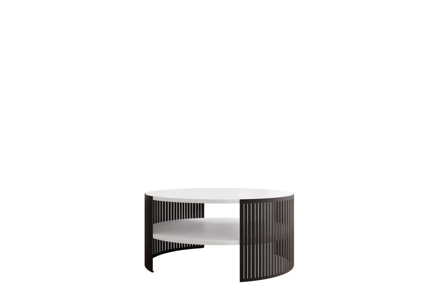 Friend Soffbord 75 cm - Svart/Vit