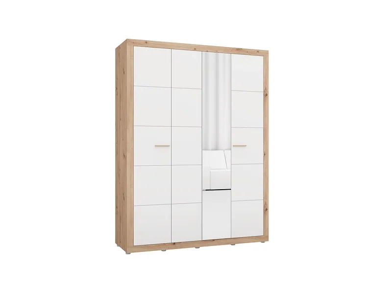 Drehtürenschrank CARTENA artisan eiche 4 Türen