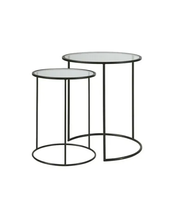 Flatiron Side Table Black