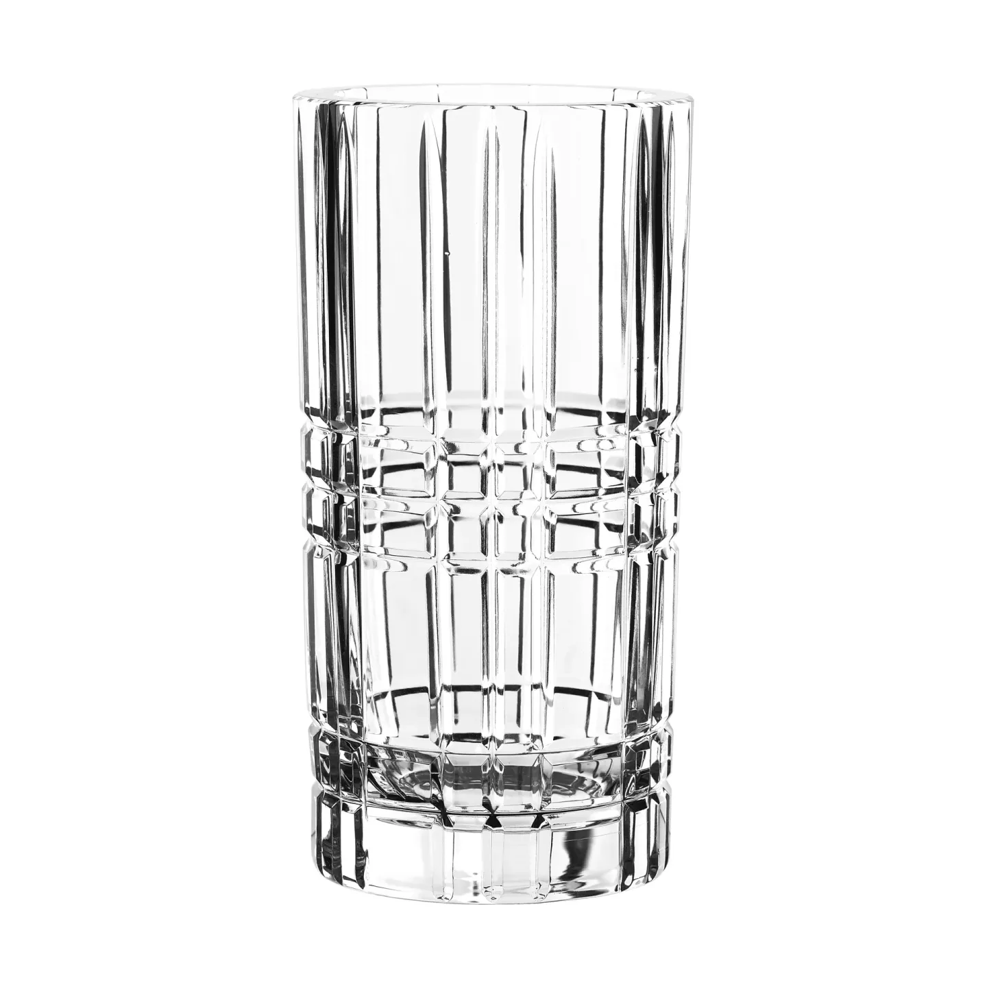 Nachtmann Square Vase Kristallglas, 23 cm
