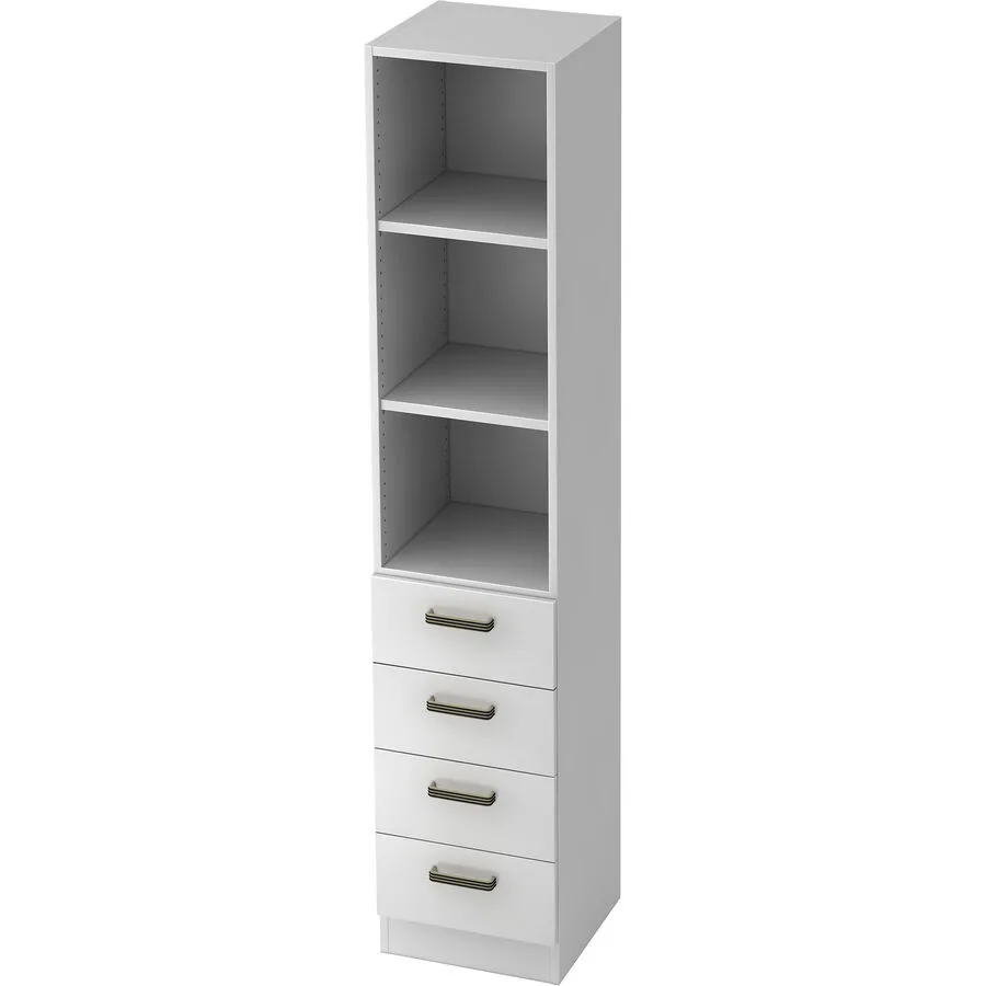 Regal Office weiss Holzwerkstoff B 40.6 cm H 200.4 cm