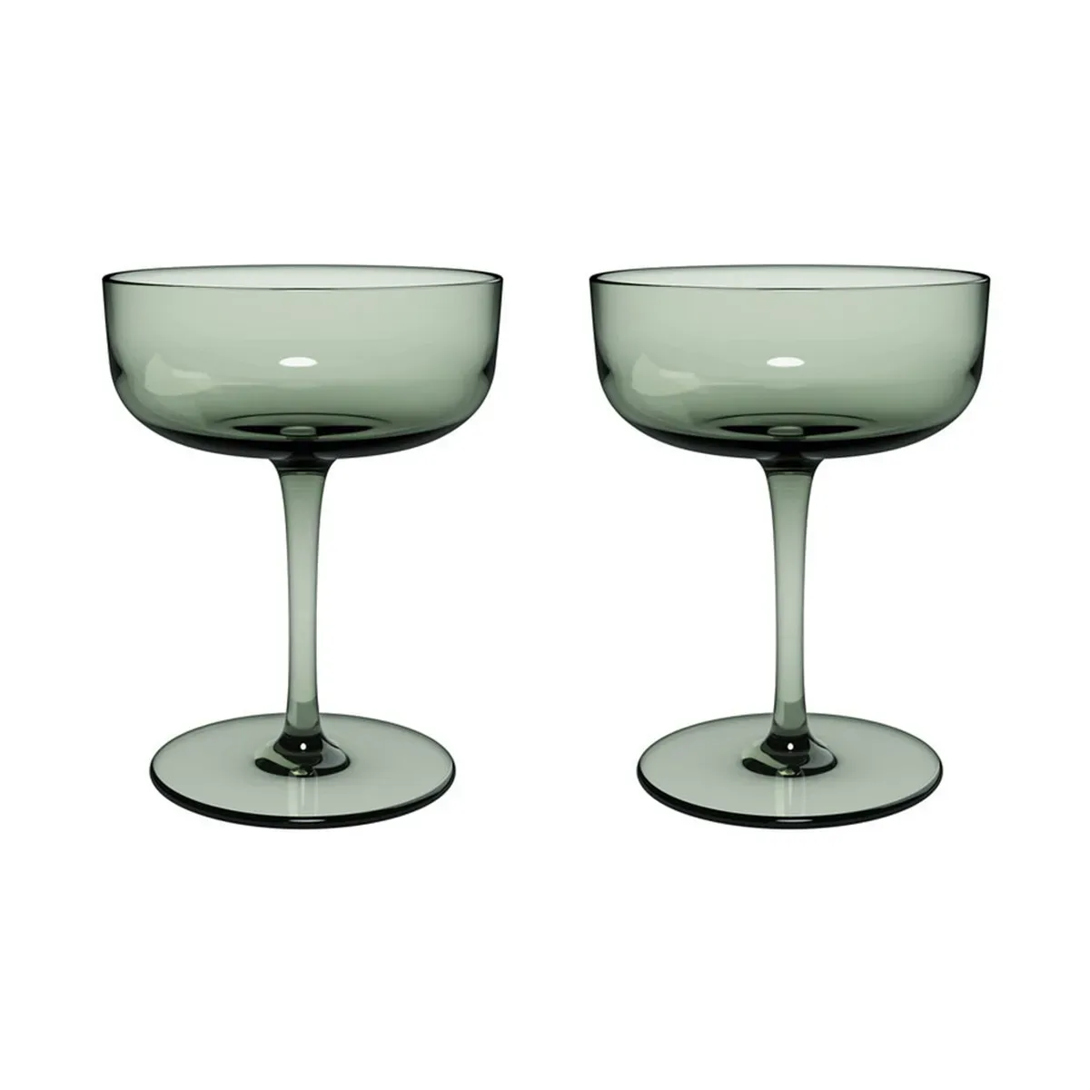 Villeroy & Boch Like Champagnerglas coupe 10 cl 2er Pack Sage