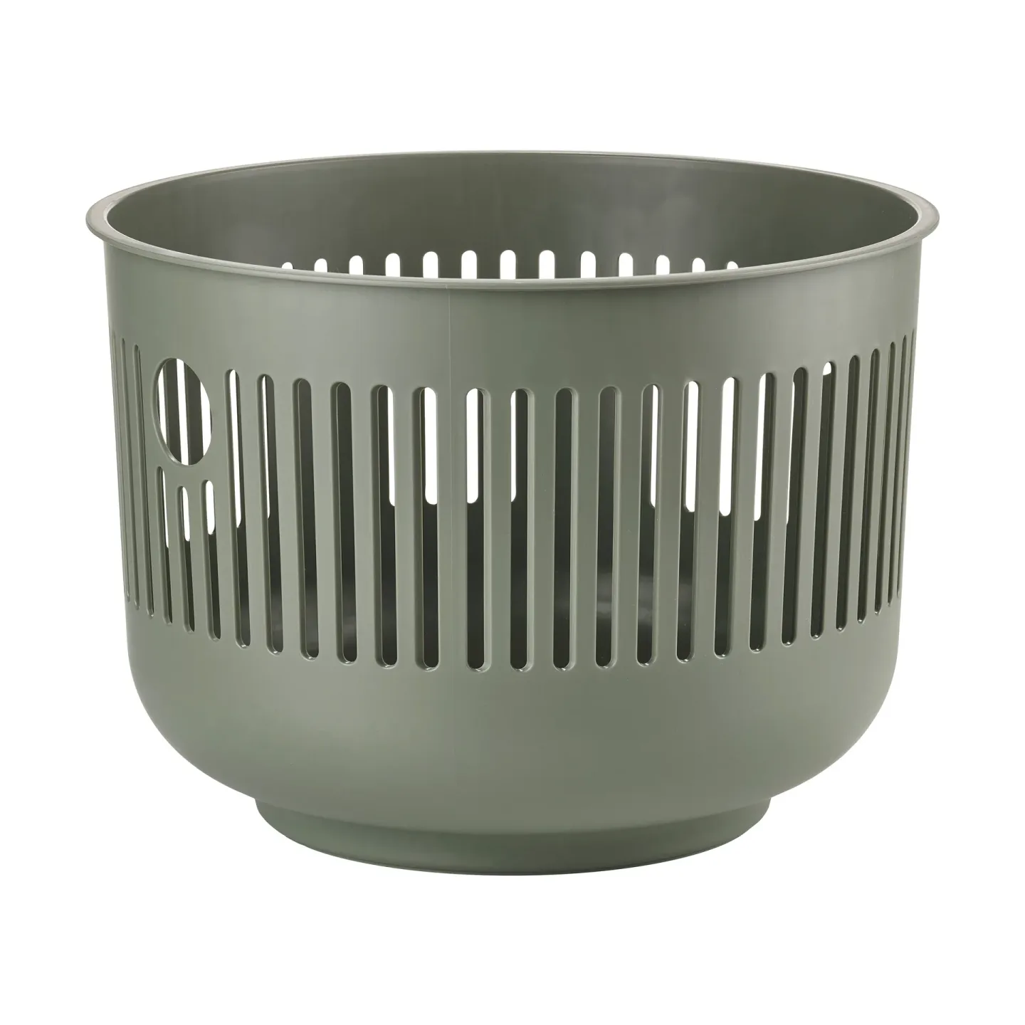 Zone Denmark Ume tvättkorg Ø40x29 cm Olive green