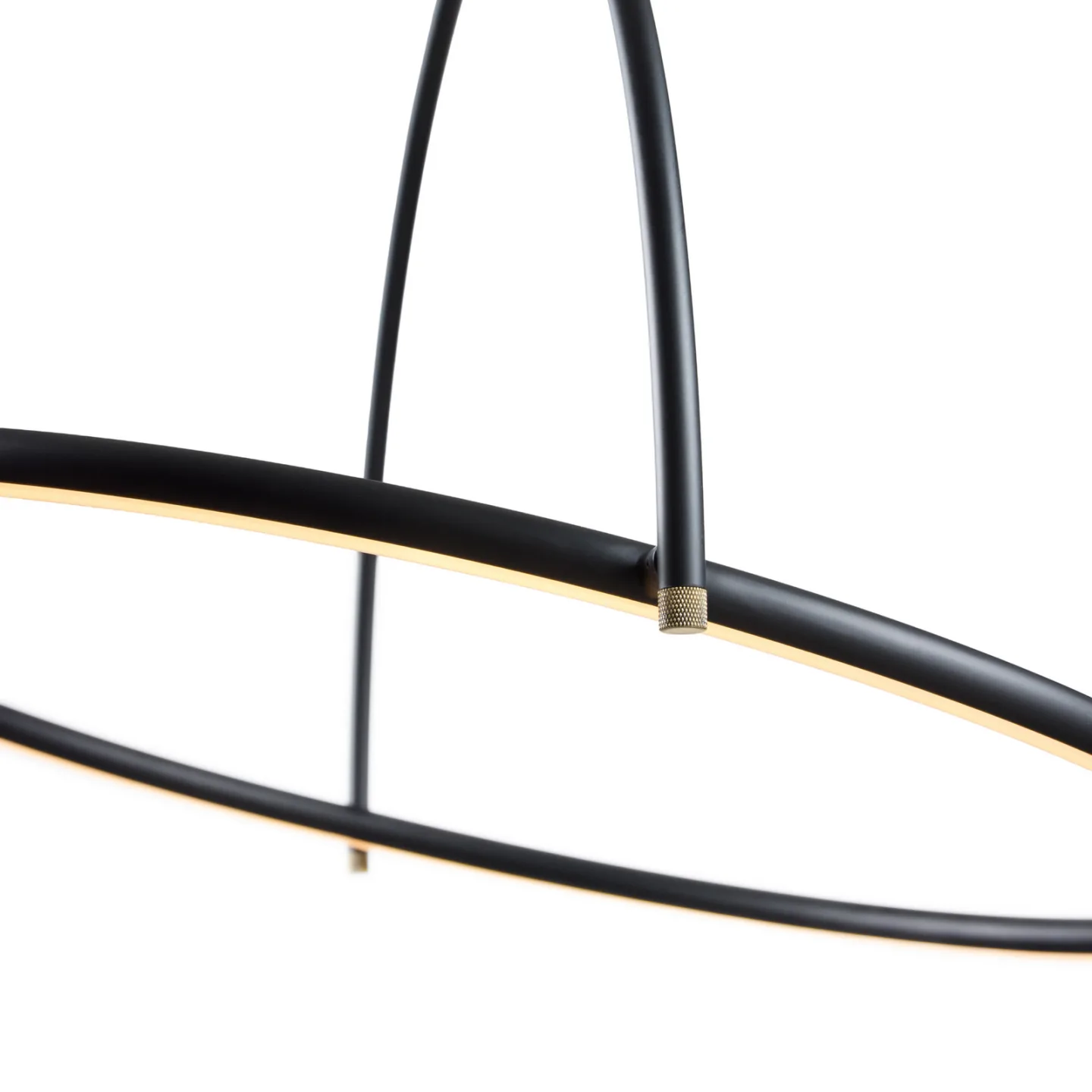 TILT LED-Hängelampe, Ø 40 cm, schwarz, stepdim - Halo Design - Esszimmer - Metall - Einflammig