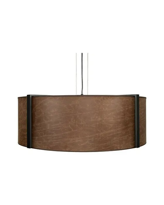 Calgary loftlampe læder brun