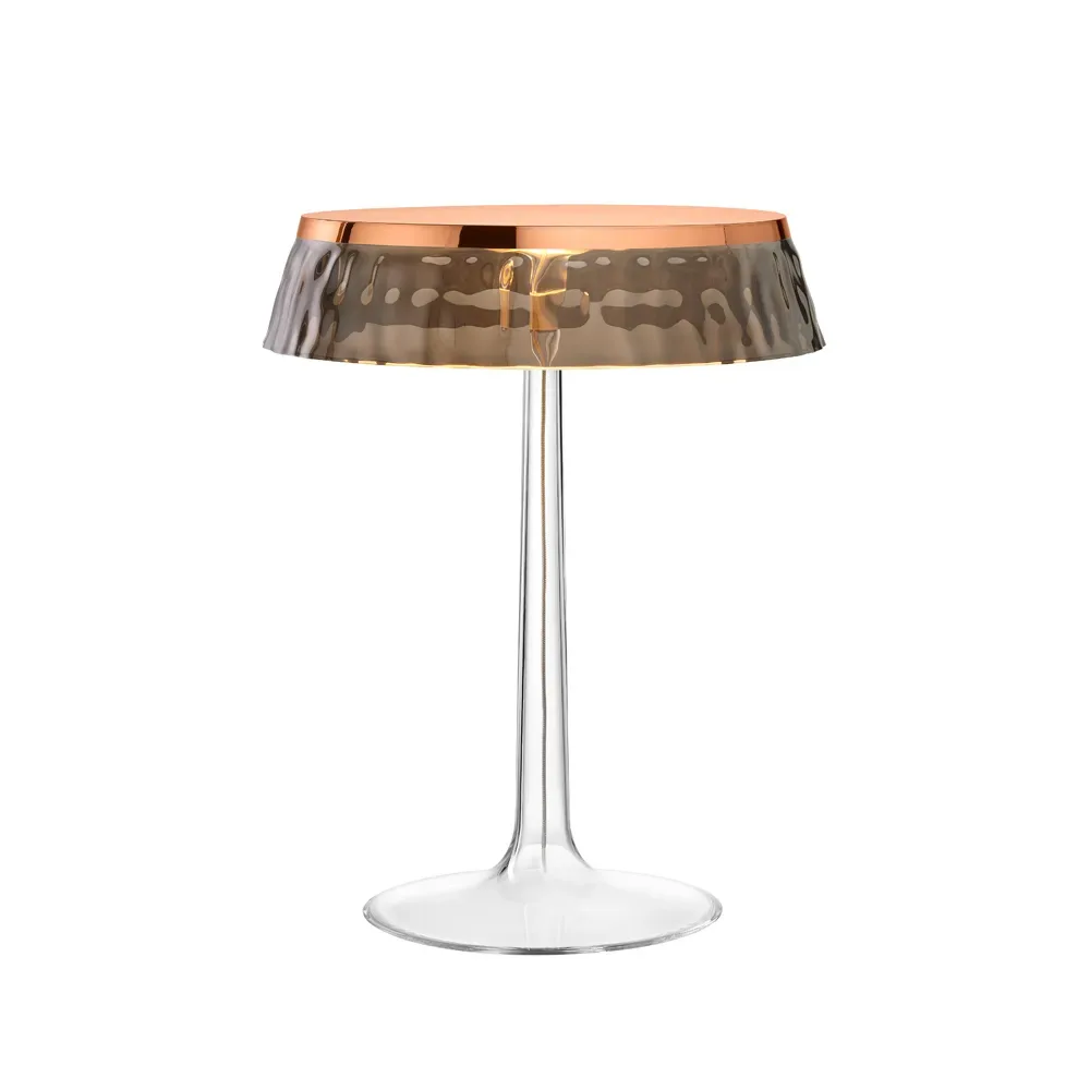 Flos Bon Jour T Tischleuchte Copper-fumé Schirm
