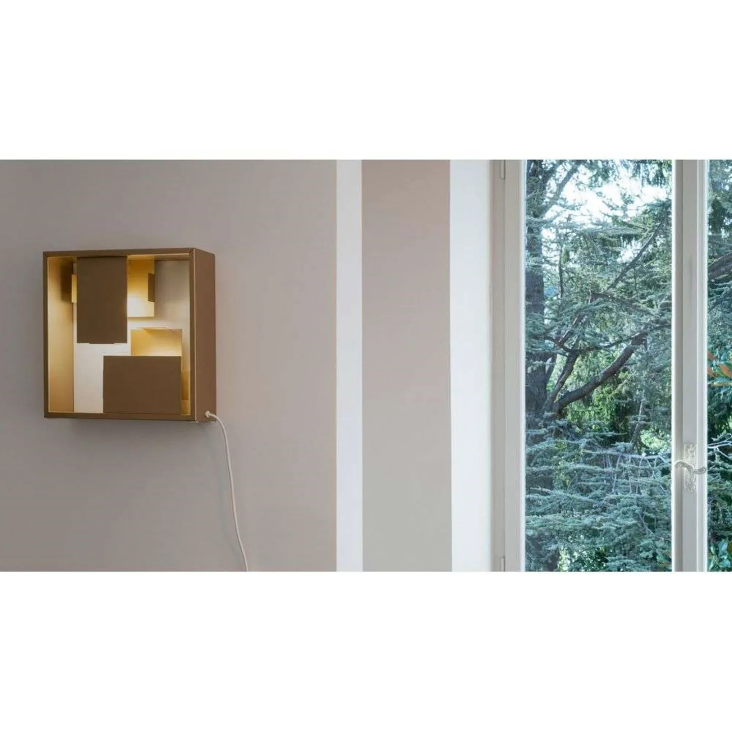 Fato T/W Tischleuchte/Wandleuchte Gold - Artemide - Wohnzimmer - Metall