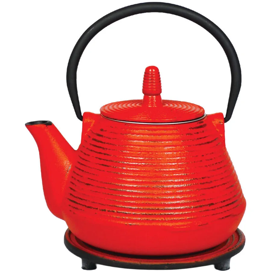 Teekanne Therese Rot Gusseisen 1 l