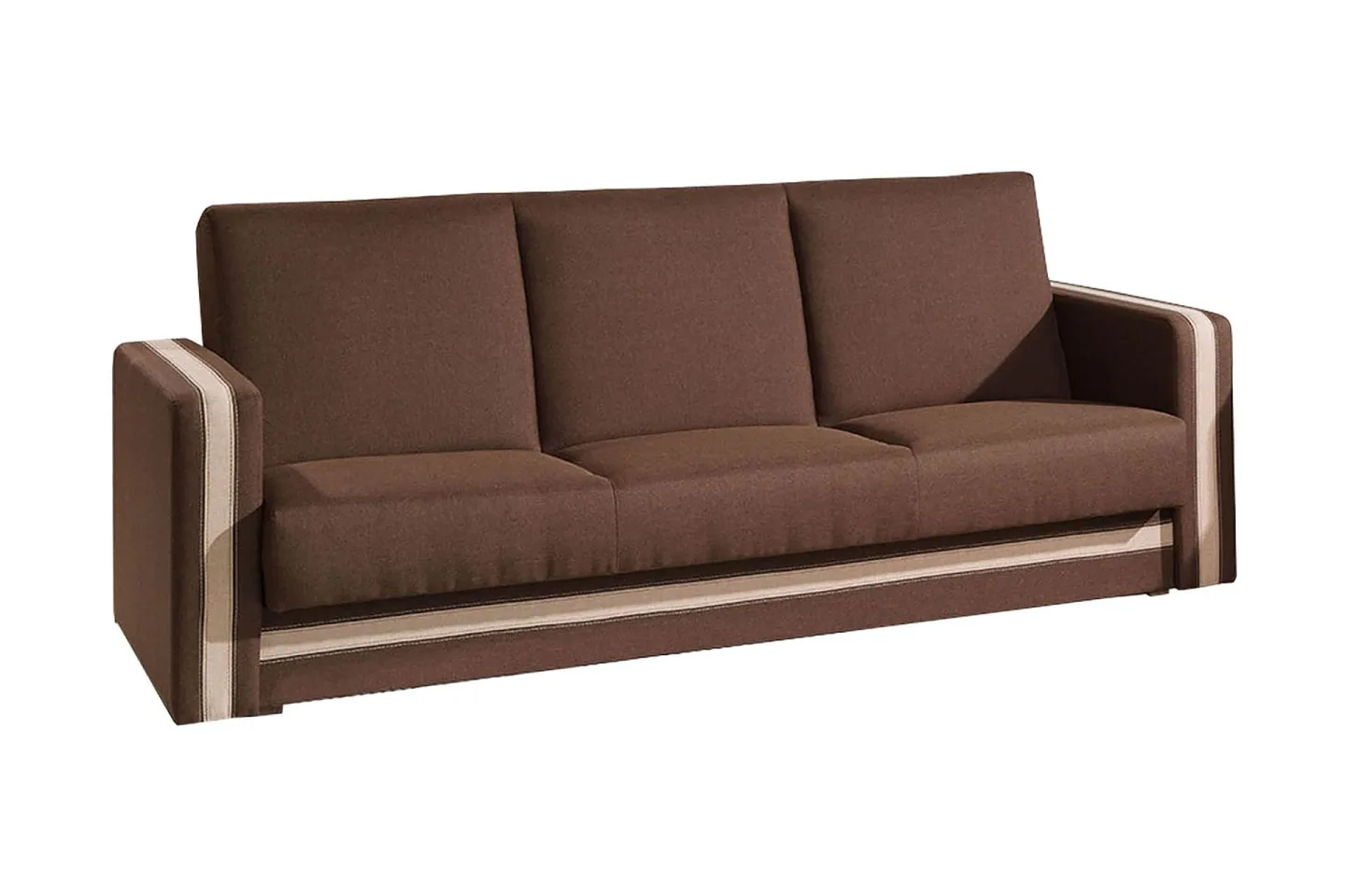 Euforia Bäddsoffa 222x88x89 cm - Brun