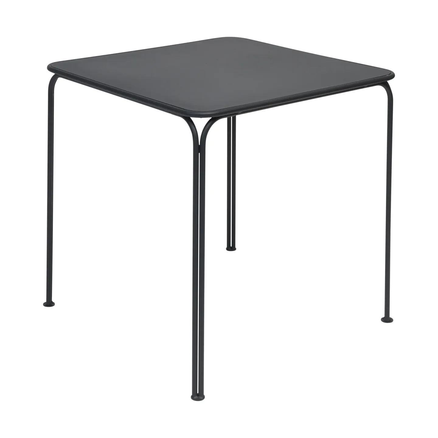 Grythyttan Stålmöbler Table Libelle bord 70x70 cm Grafitgrå