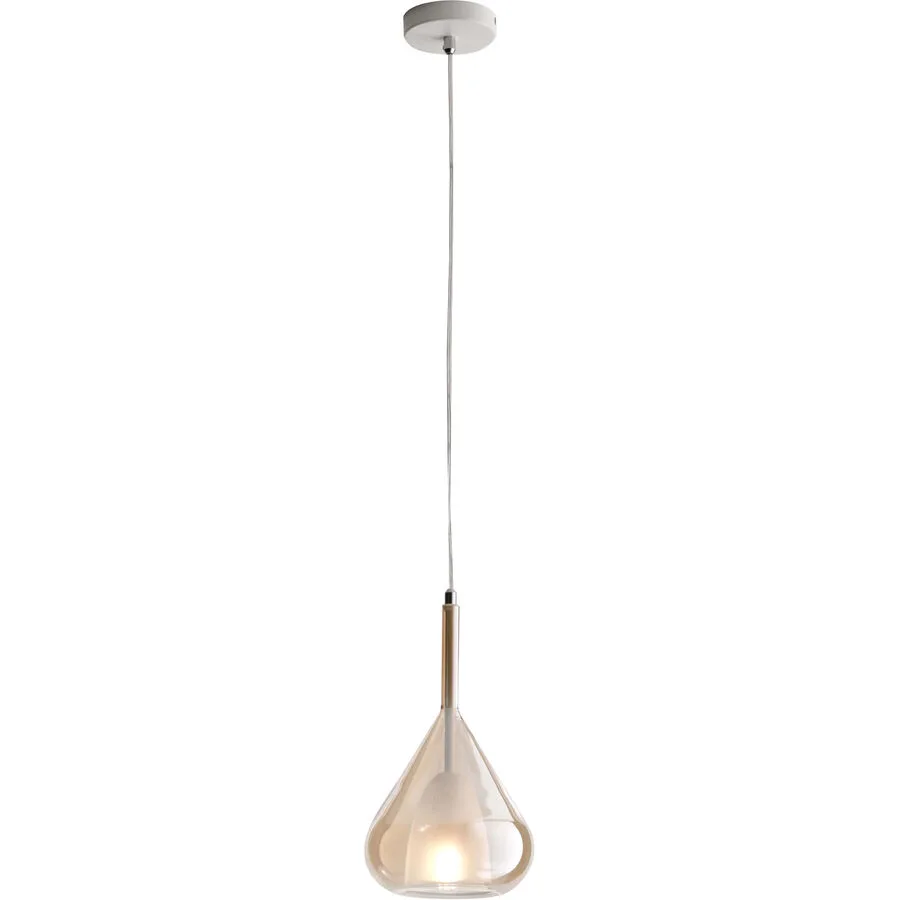 Pendellampe Lyras Weiss Metall 200 cm