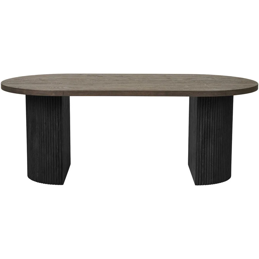 Salontisch Belaro dunkelbraun MDF, Dekorpapier B 60 H 45 cm