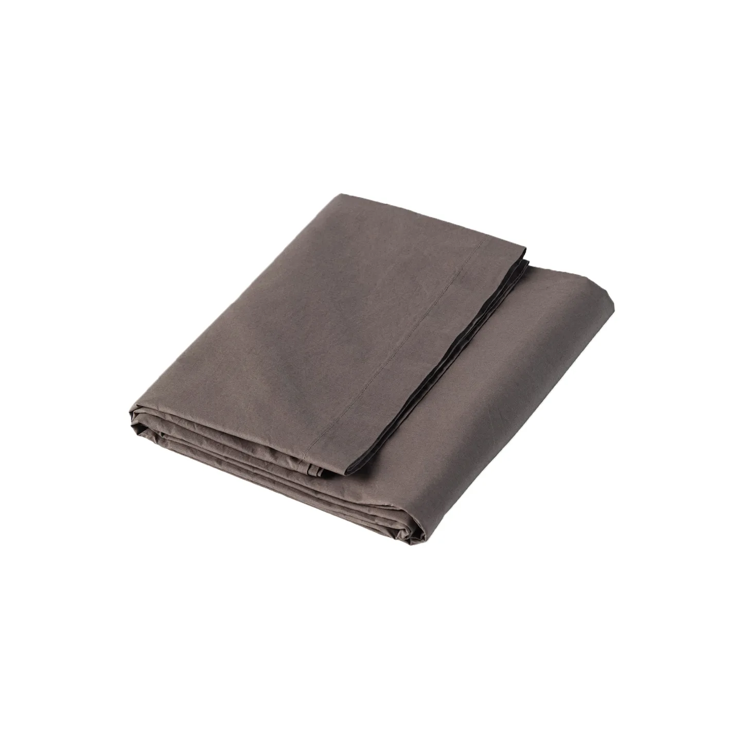Länna - L.A. Bed-Sheet Double Brown - Lakan - Lotta Agaton - Blå - Bomull
