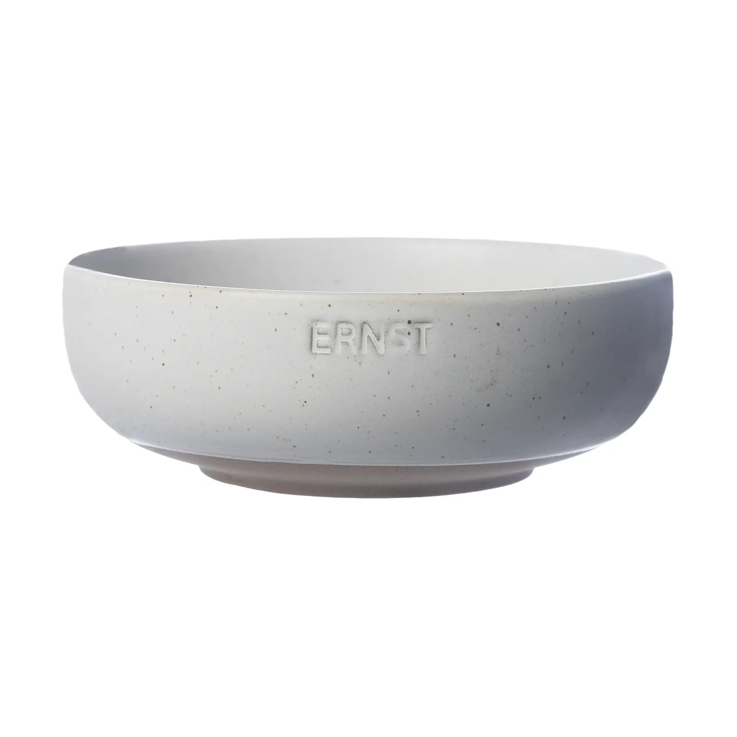 ERNST Ernst Schüssel Weiß-natur Boden, Ø14 cm