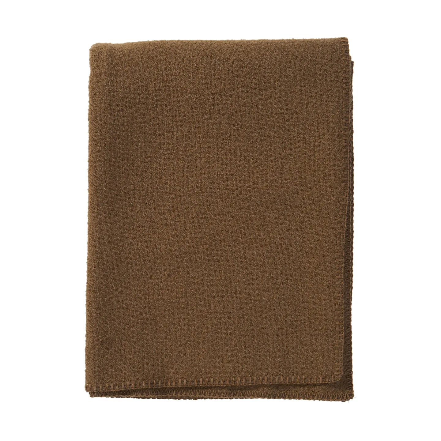 Klippan Yllefabrik Bouclé ullfilt 140x200 cm Mocha mousse