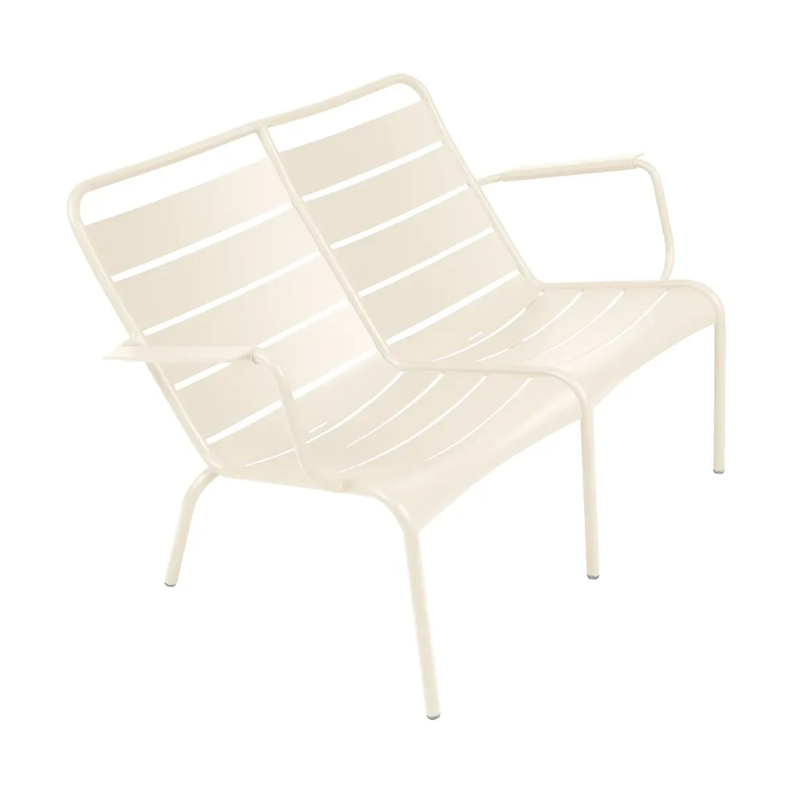 Fermob Luxembourg karmstol duo låg Latte beige (beige)