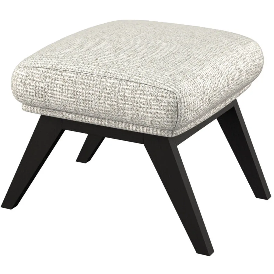 Hocker Halani muschel Stoff B 41 T 54 H 41 cm
