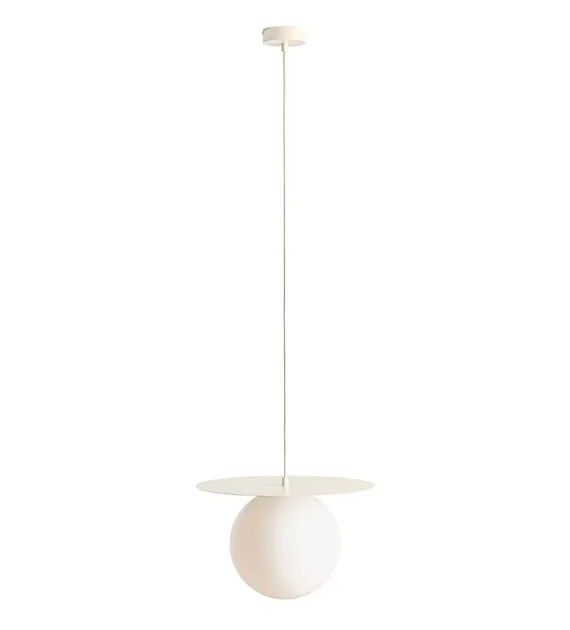 Artera - Loop Ø40 - Taklampa - Krämvit