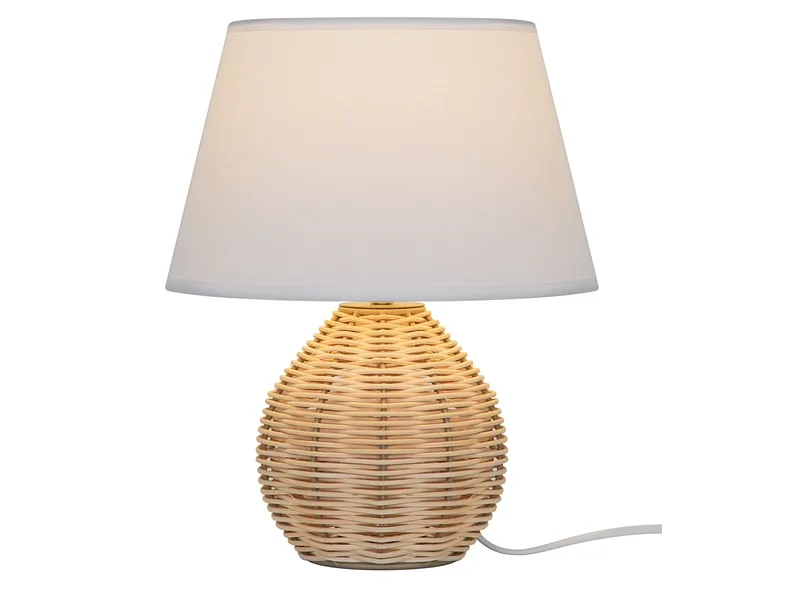 Tischlampe COCOONS 32cm 40W holz