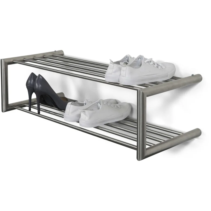 Spinder Design Schuhregal Hesta Edelstahl Edelstahl 80 cm 23 cm