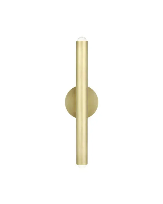 Ebell Wall Sconce Natural Brass
