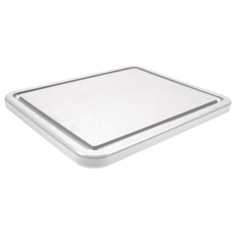 Lagotto Schneidebrett Polypres weiss HDPE B 32.5 cm T 26.5 cm