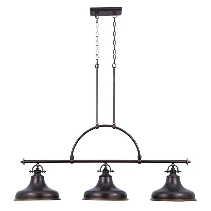 Elstead Lighting - Emery 133cm - Taklampa - Brons