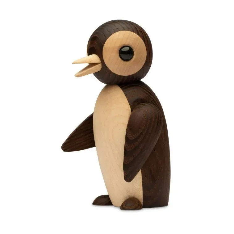 Spring Copenhagen Frost Pinguin Dekoration 12,5 cm Braun