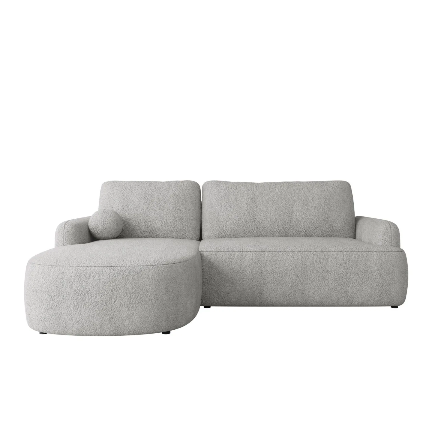 Branrel 3-sits Soffa med divan - grå