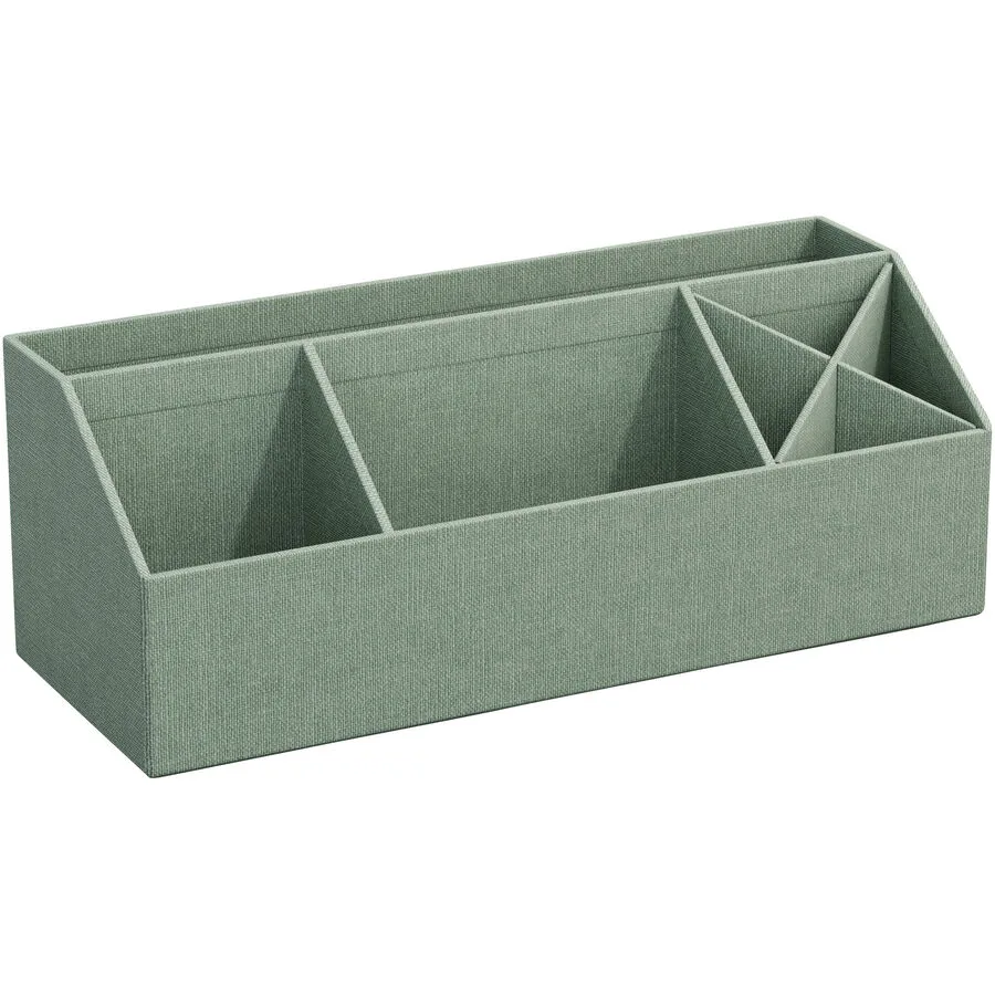 Schreibtischorganizer Bigso Box soft teal Papier B 33 cm