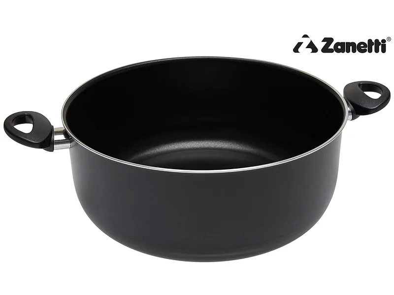 ZANETTI Kochtopf ATICA Ø24cm aluminium schwarz
