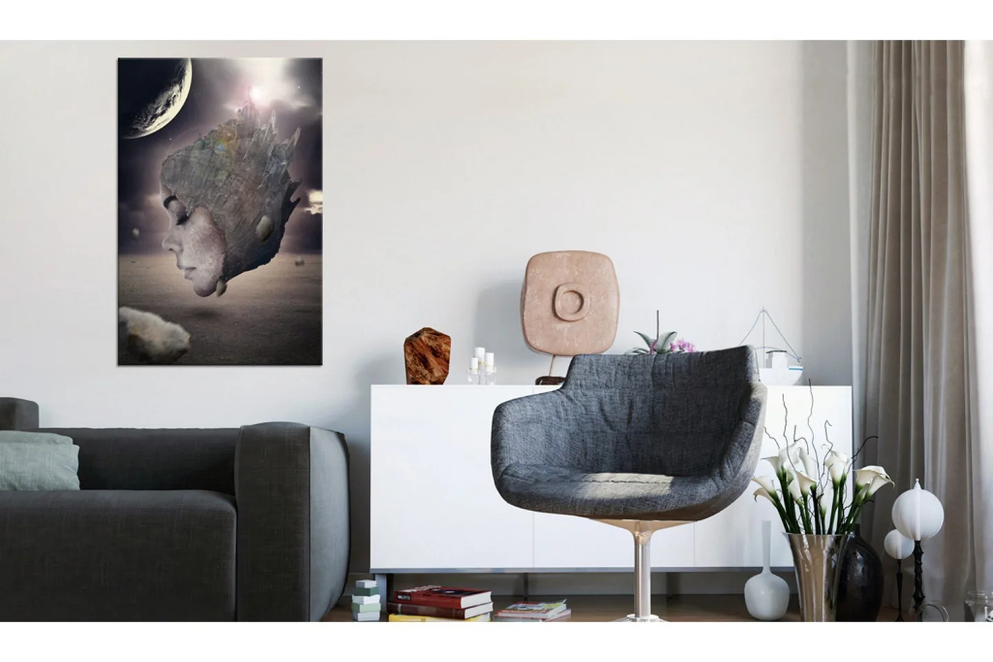 Tavla Galactic Princess 40x60 -