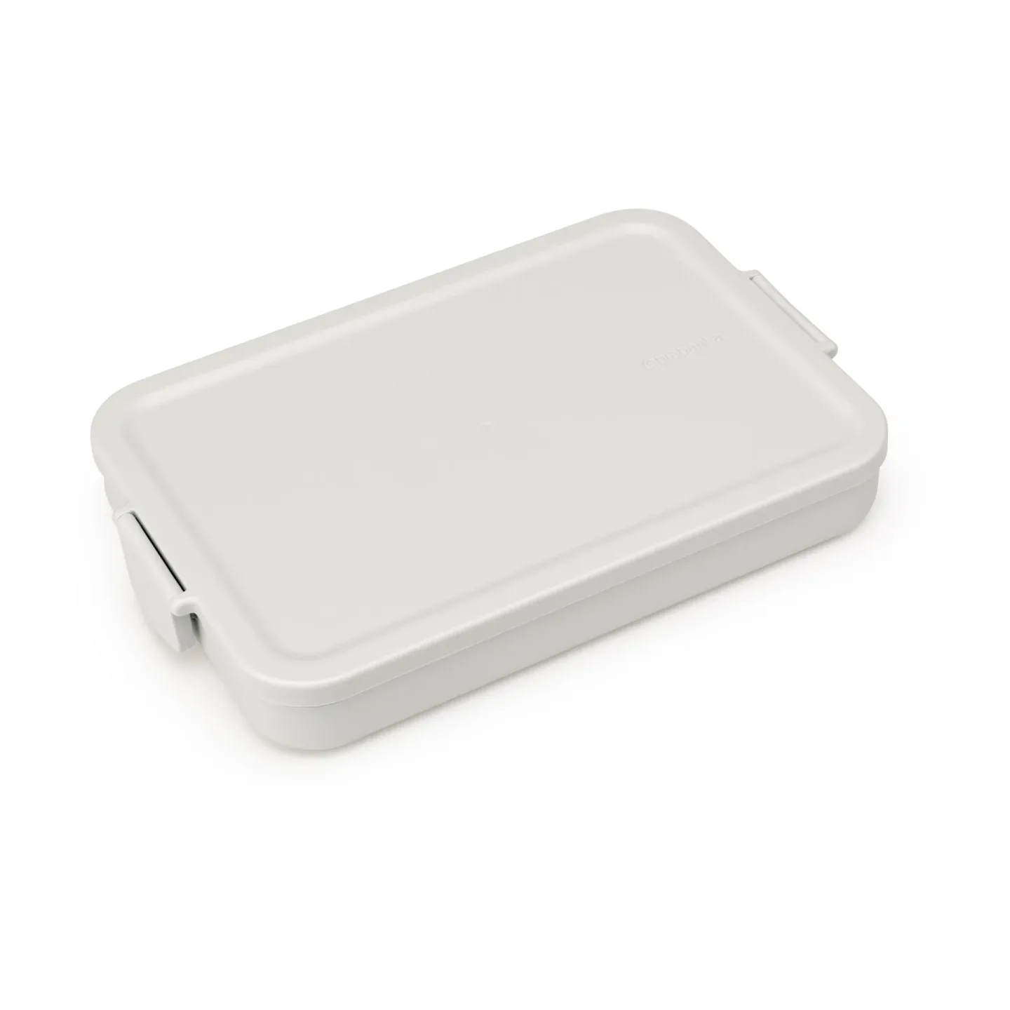 Brabantia Make & Take Lunchbox flach, 1,1 L Hellgrau
