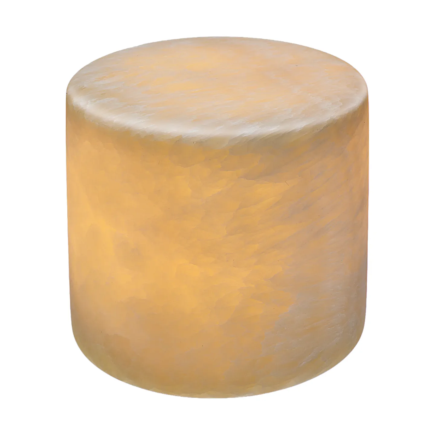 Unison Marble bordsljus Beige silk matt, Ø8x8 cm