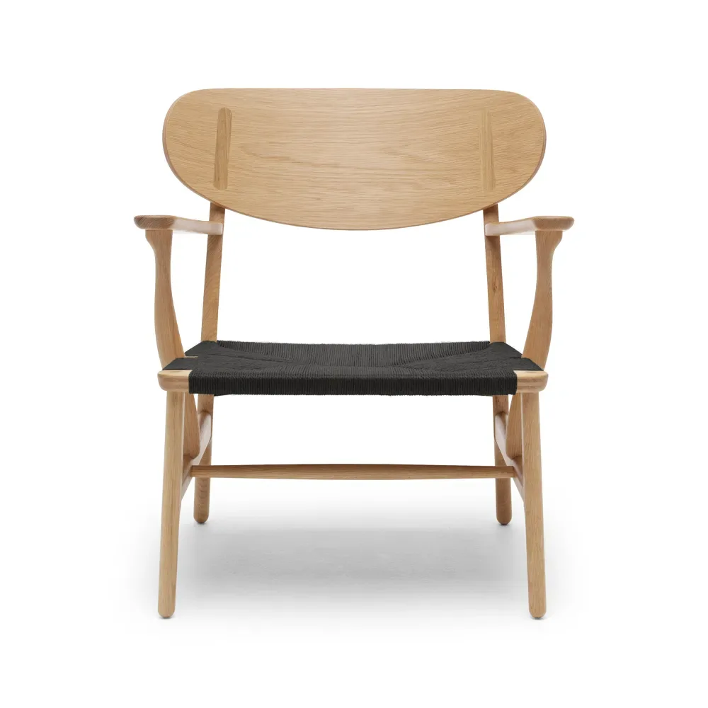 Carl Hansen & Søn CH22 fåtölj Oljad ek-svart