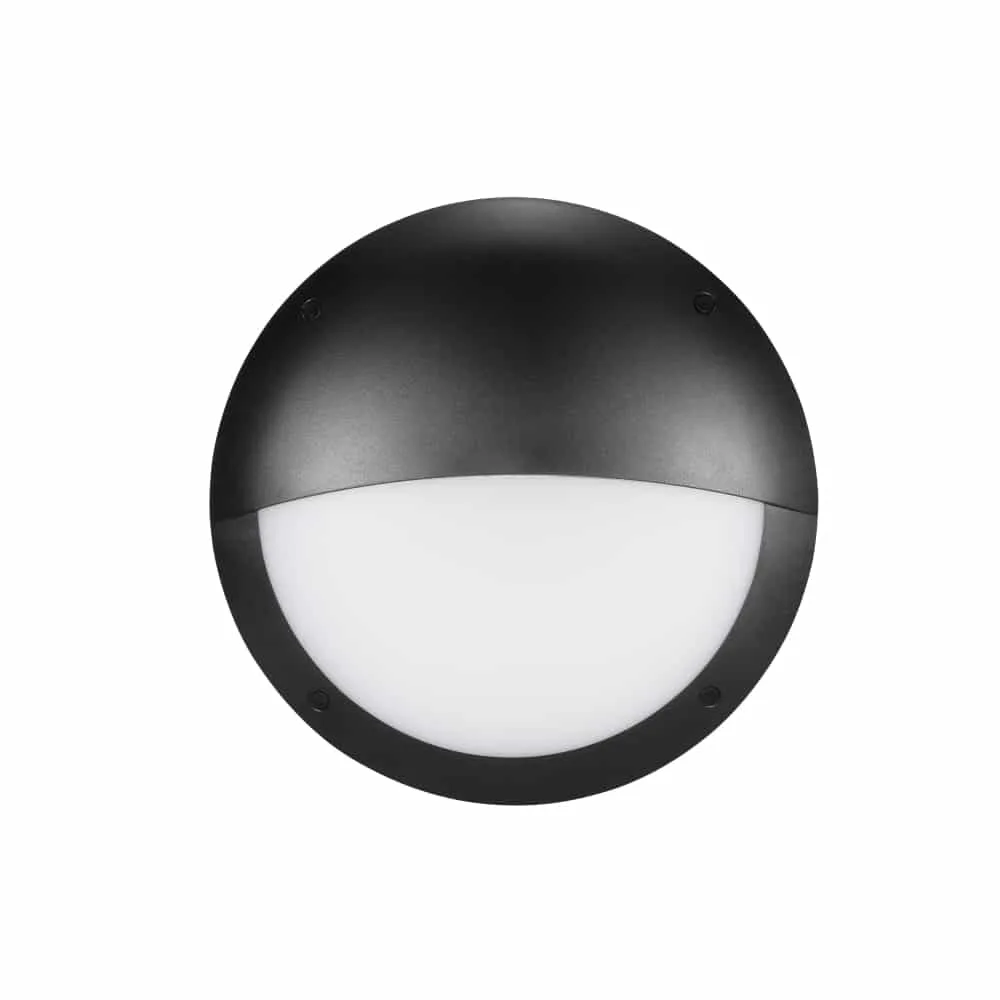 Plafond Start Surface IP66 350mm Eyelid Svart 350mm