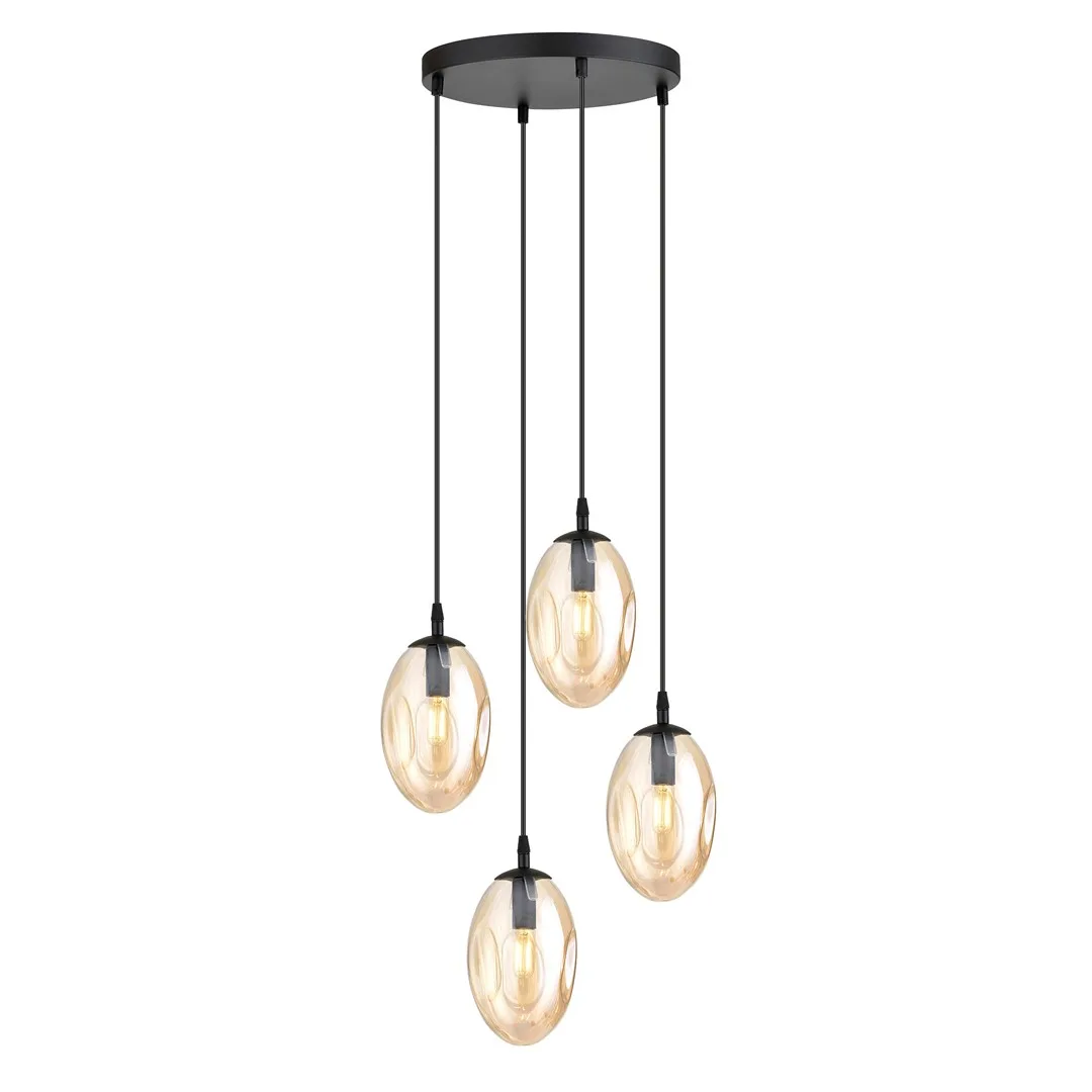 Emibig Lighting - Astral Premium Ø40 - Taklampa - Amber