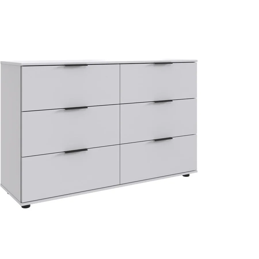 Kommode Metaa Weiss Holzwerkstoff 130 cm 41 cm