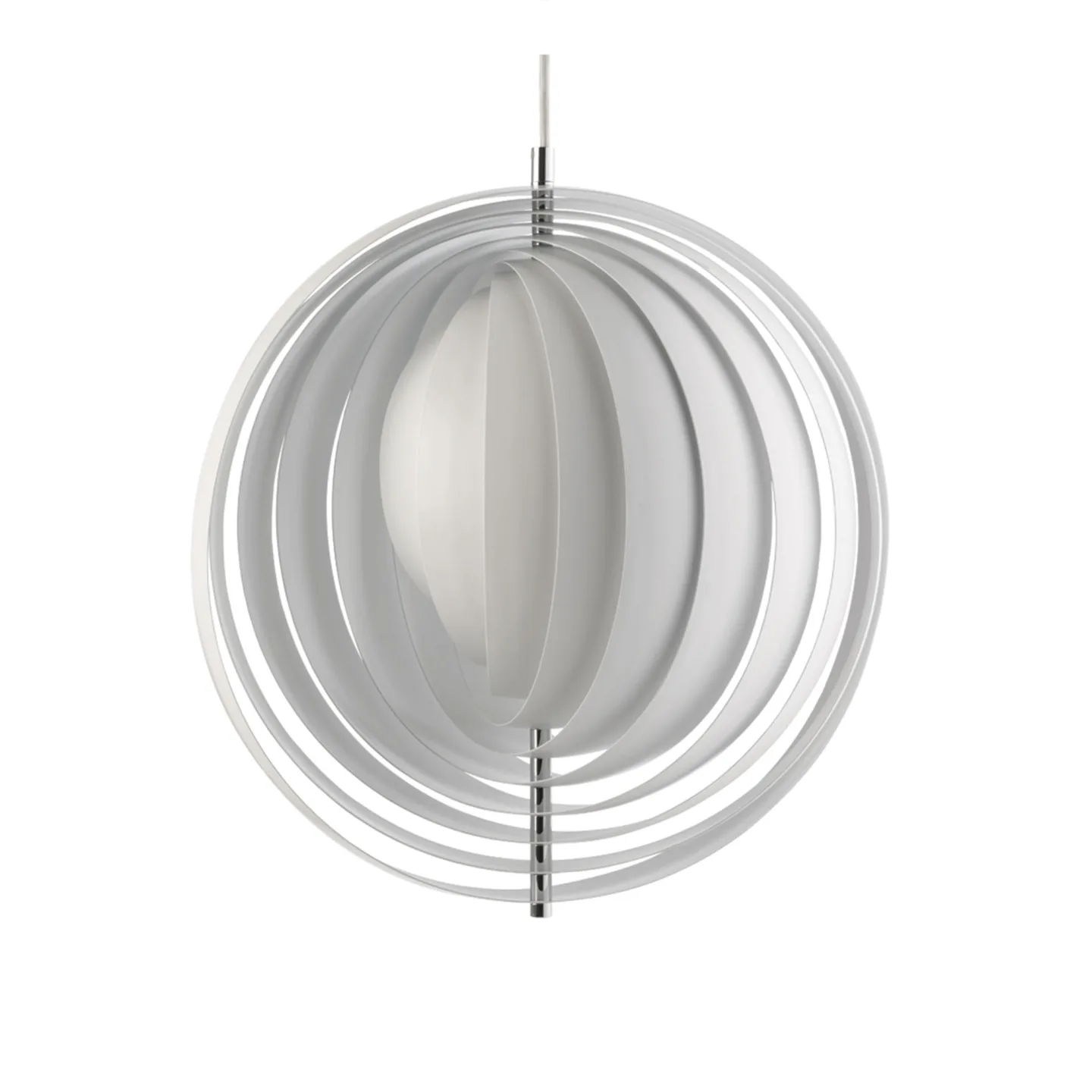 Verpan - Moon XXXL Pendant - Pendellampor - Verner Panton - Vit