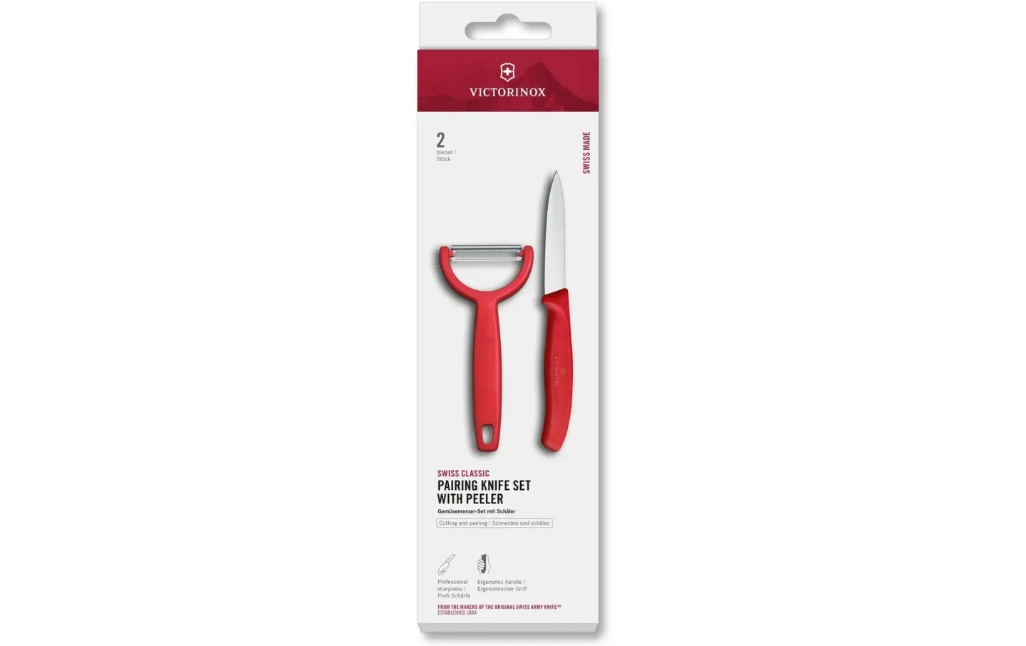 Alltron Messer-Set Swiss Classic, Von Victorinox Rot | Schubiger Möbel