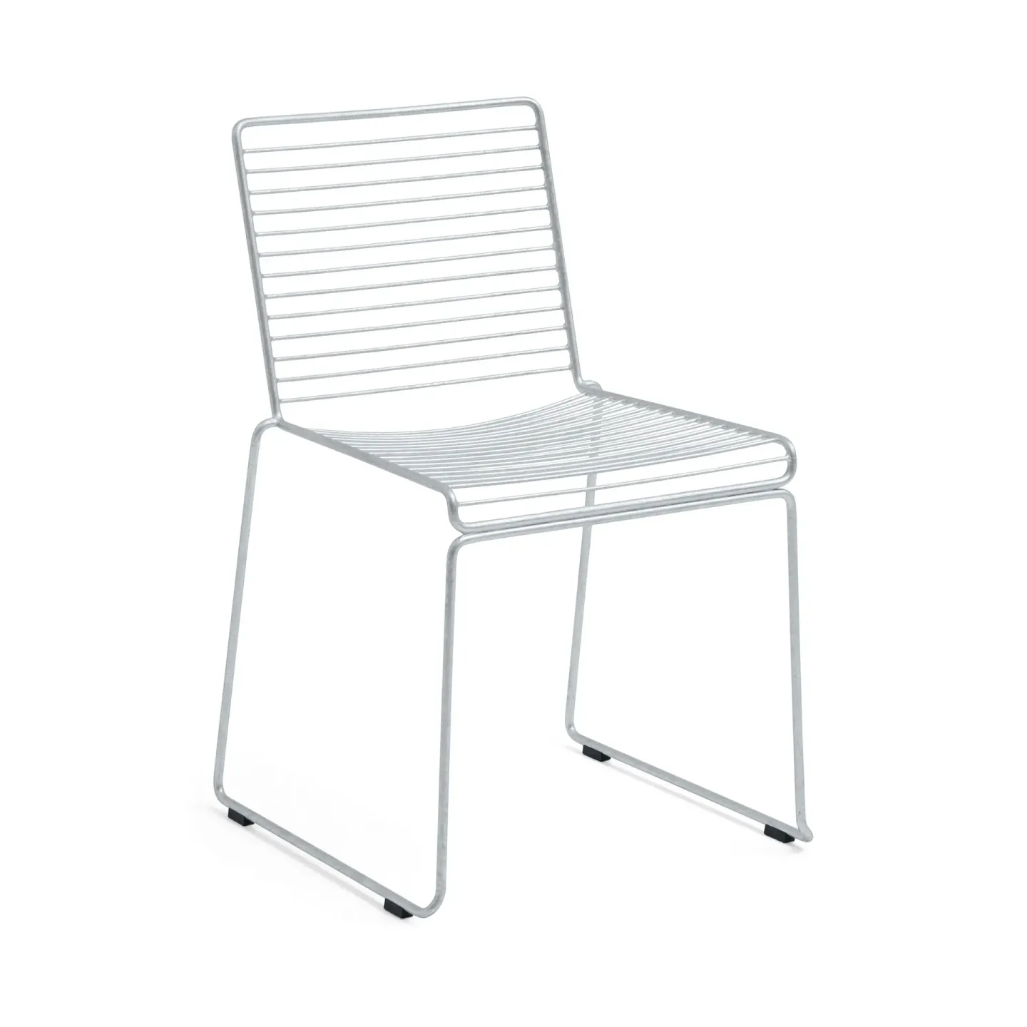 HAY Hee matstol sled base White