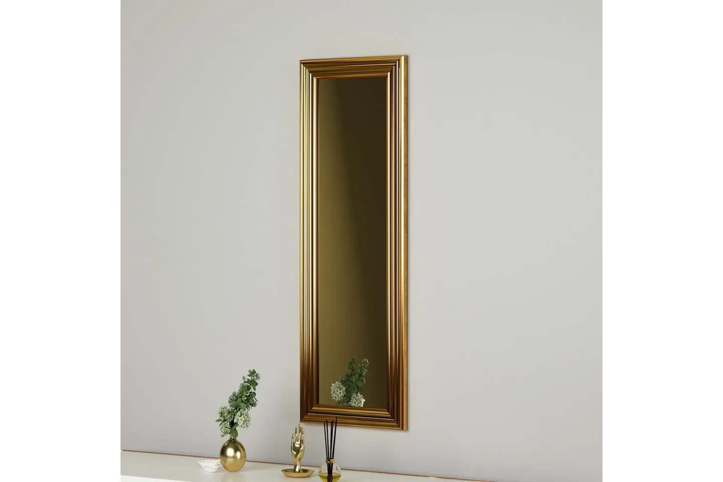 Ovea Spegel 30 cm Rektangulär - Guld